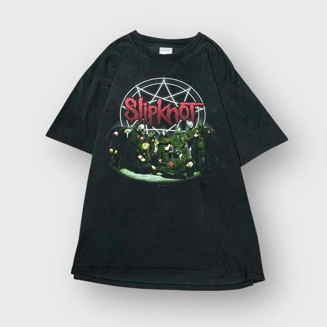 90’s-00’s “Slipknot” band t-shirt