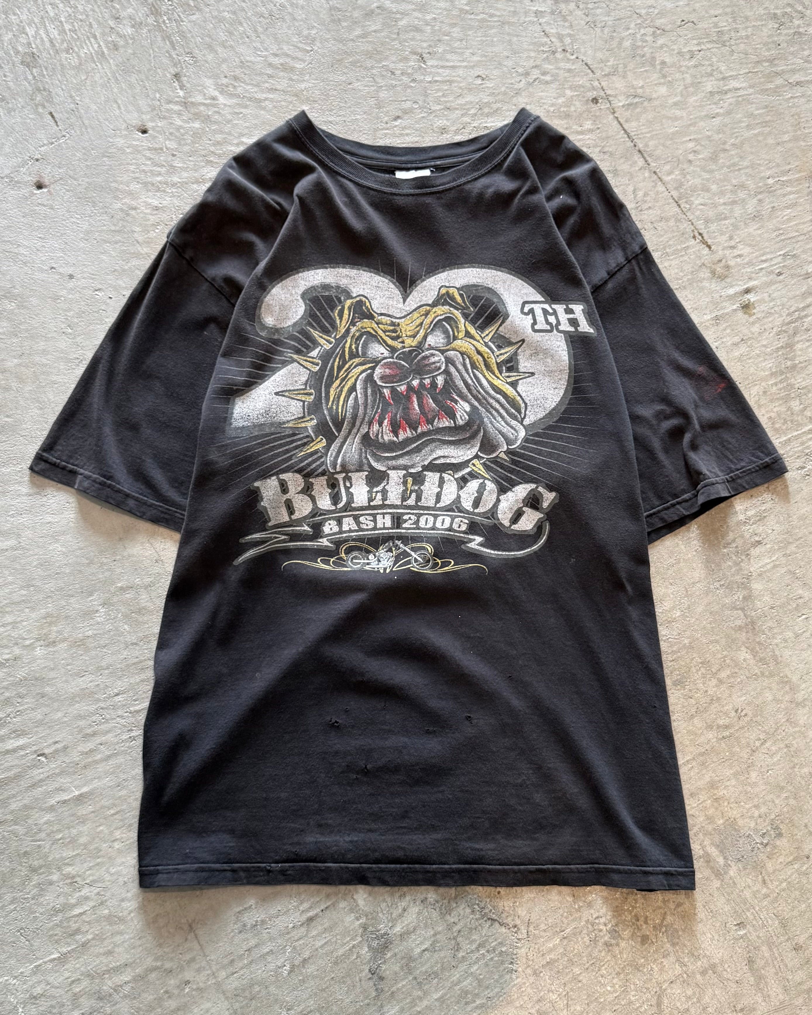 90’s “BULLDOG BAS” anniversary t-shirt x-large