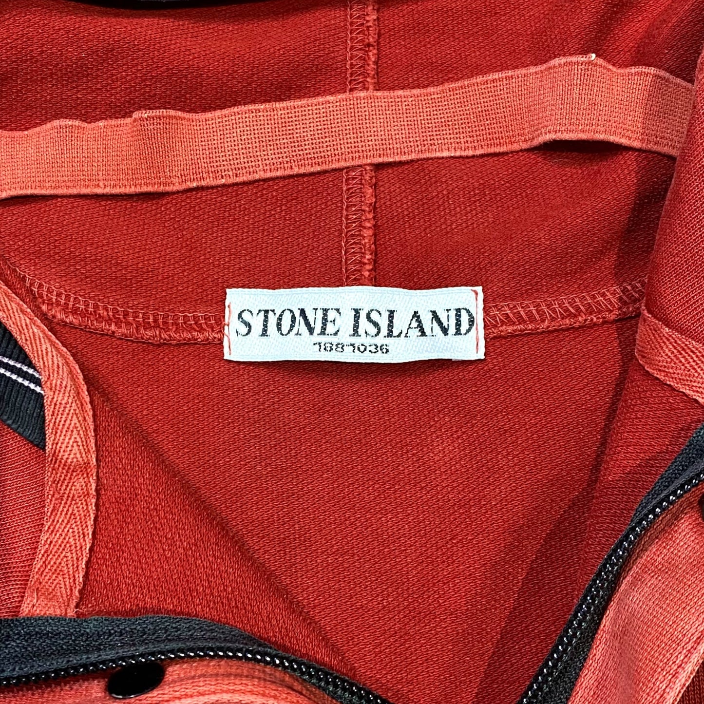 2010 S/S "STONE ISLAND" Half button hoodie