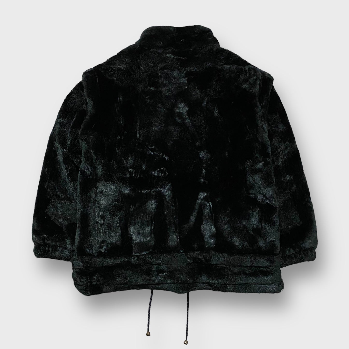 Black color fur jacket