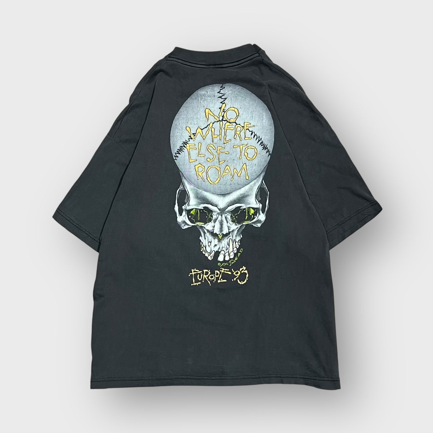 90’s METALLICA
“NO WHERE ELSE TO ROAM”
pushead t-shirt