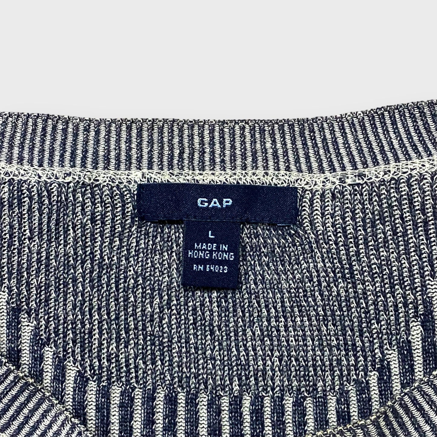 00's "GAP" ridge knitting sweater