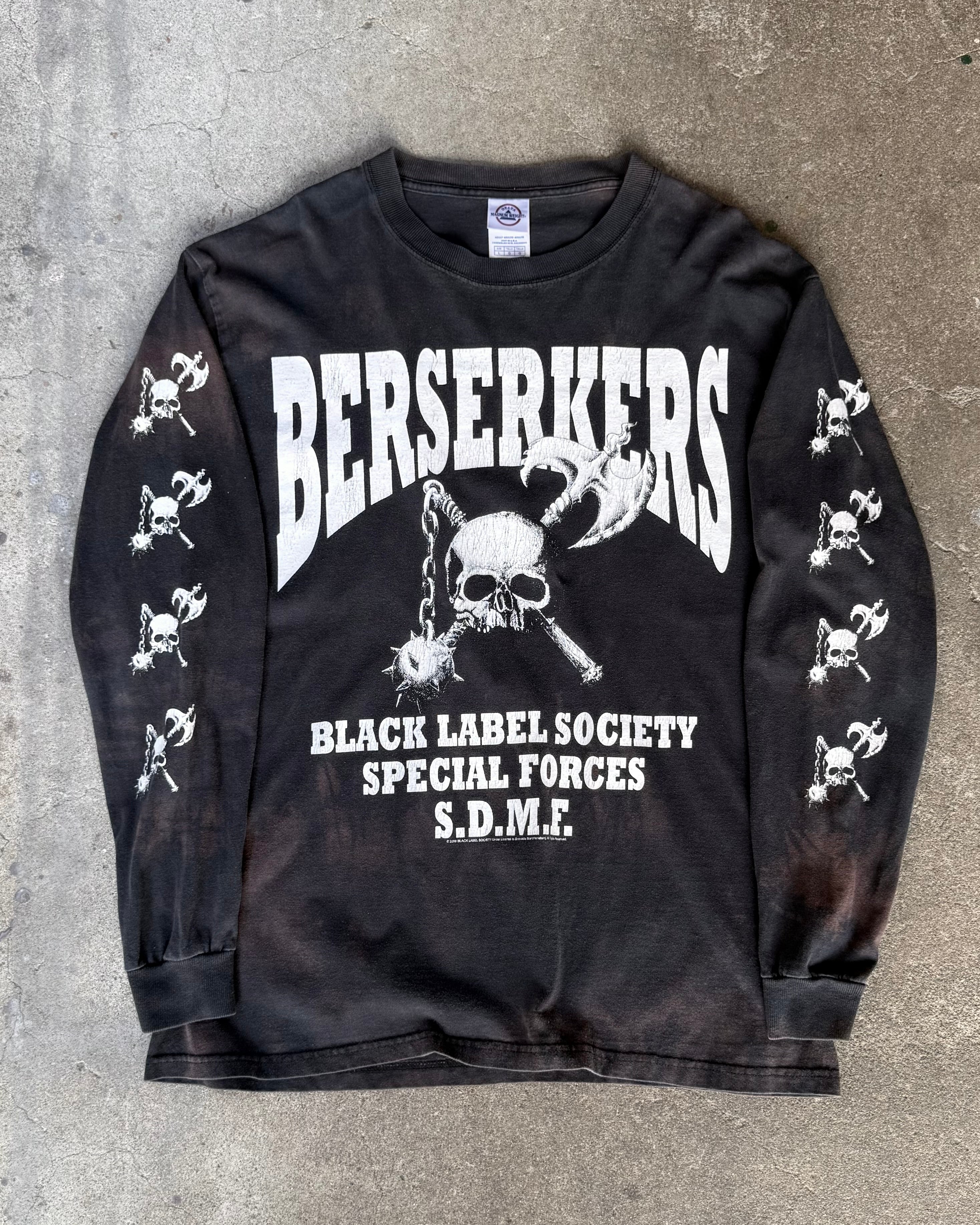 00’s “Black Label Society”
band I/s t-shirt LARGE