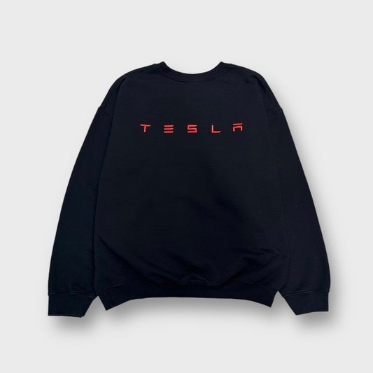 00's "TESLRA"
crew neck sweat