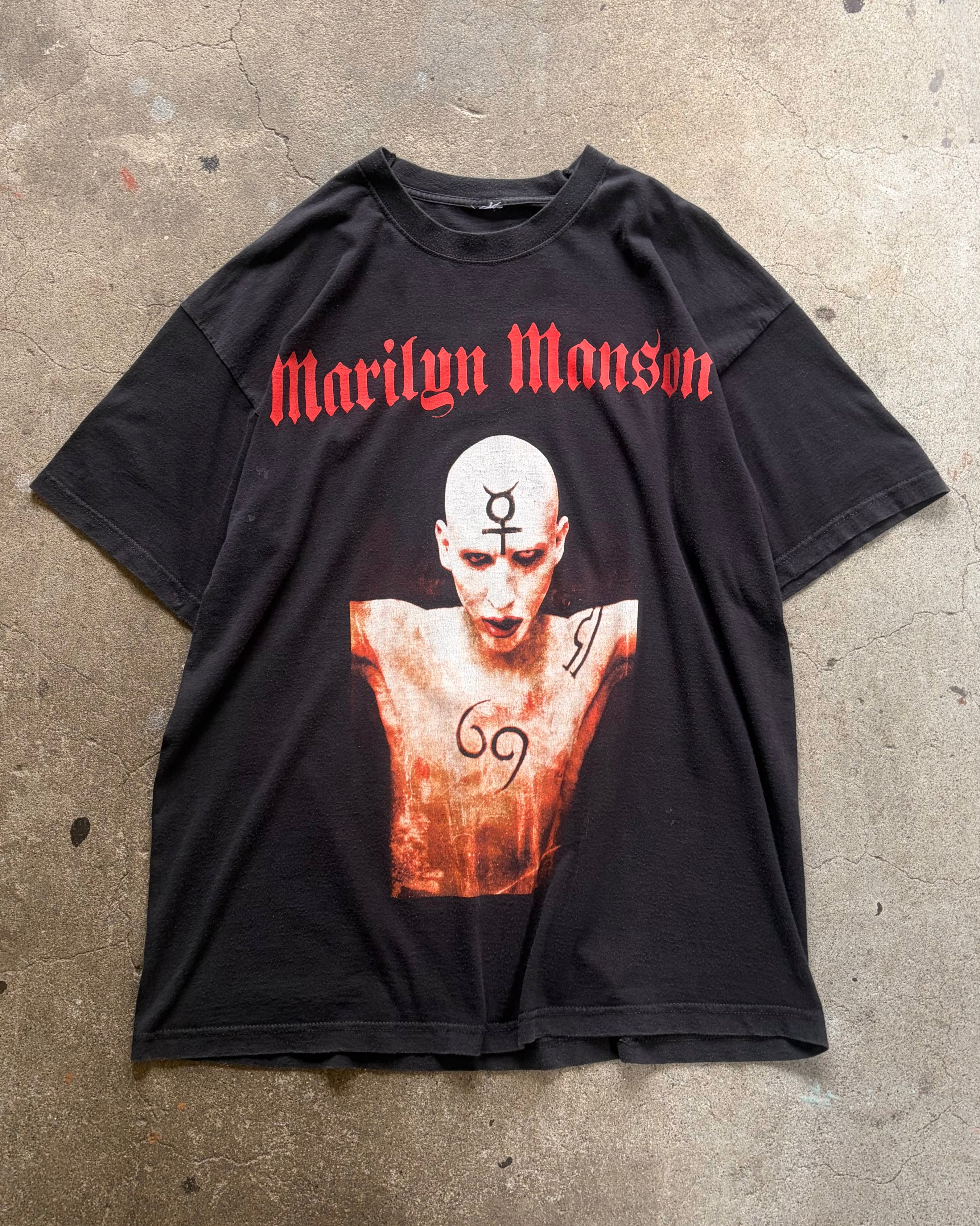 00s Marilyn Manson Tシャツ Holy wood バンドT 00's Marilyn Manson “Holy Wood”band t-shirt – XXNT