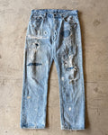 90’s “LEVI’S” crush repair denim pants