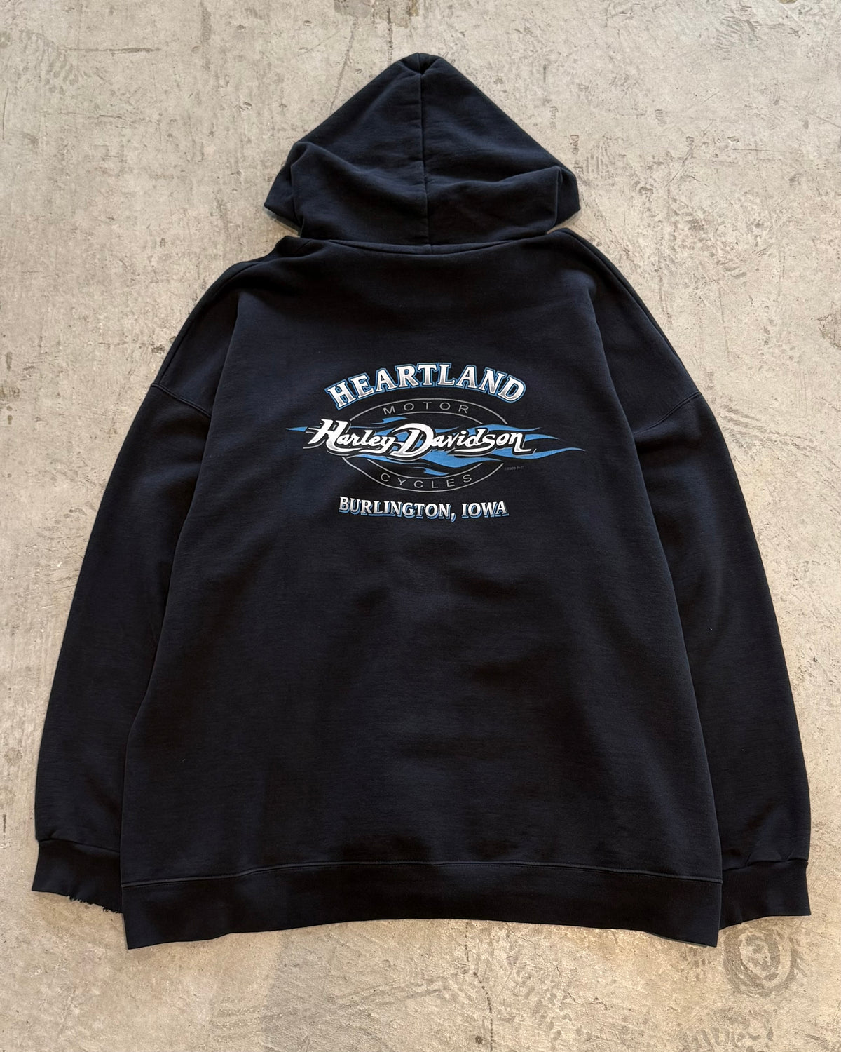 00’s “HARLEY DAVIDSON”
zip up hoodie 2x-large
