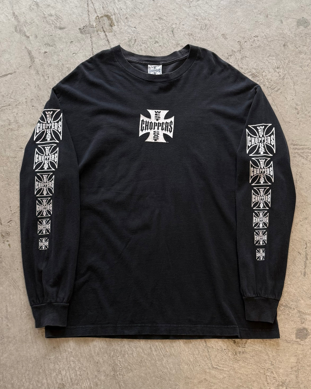 90-00’s “WEST COAST CHOPPERS”
l/s t-shirt X-LARGE