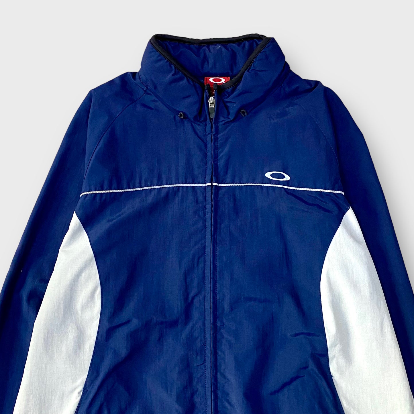 00’s "OAKLEY" Bi-color nylon jacket