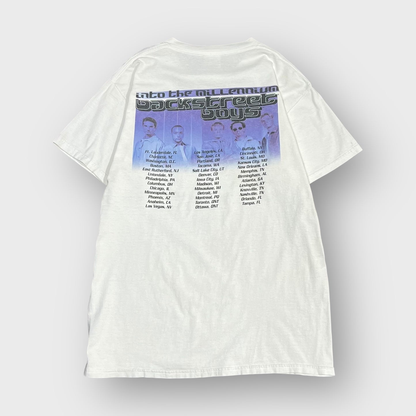 90’s Backstreetboys
“into the millennium tour” t-shirt