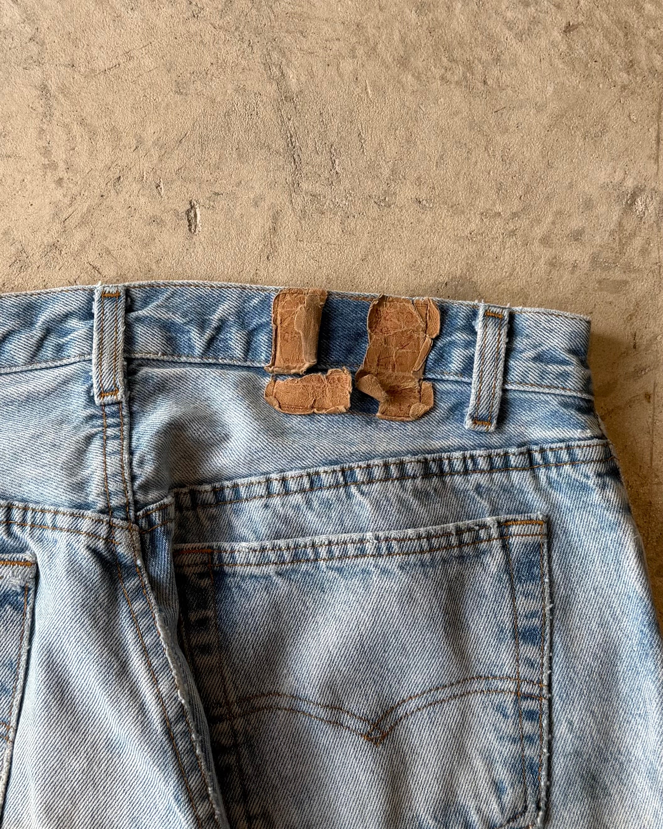 90’s “LEVI’S” crush repair denim pants