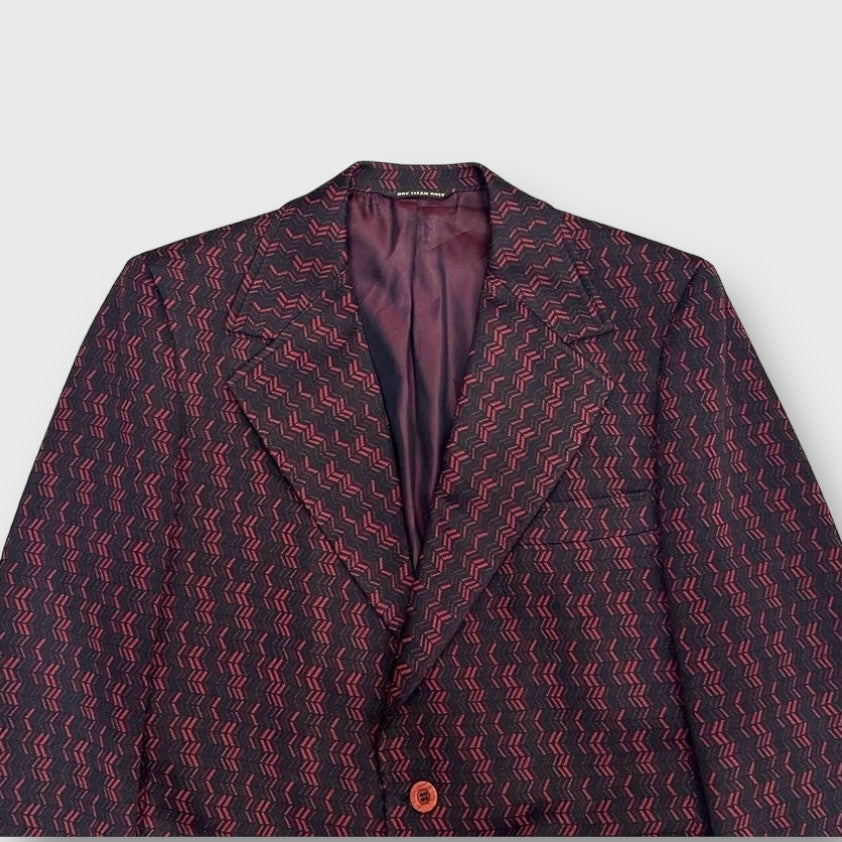 00's All-over pattern jacket