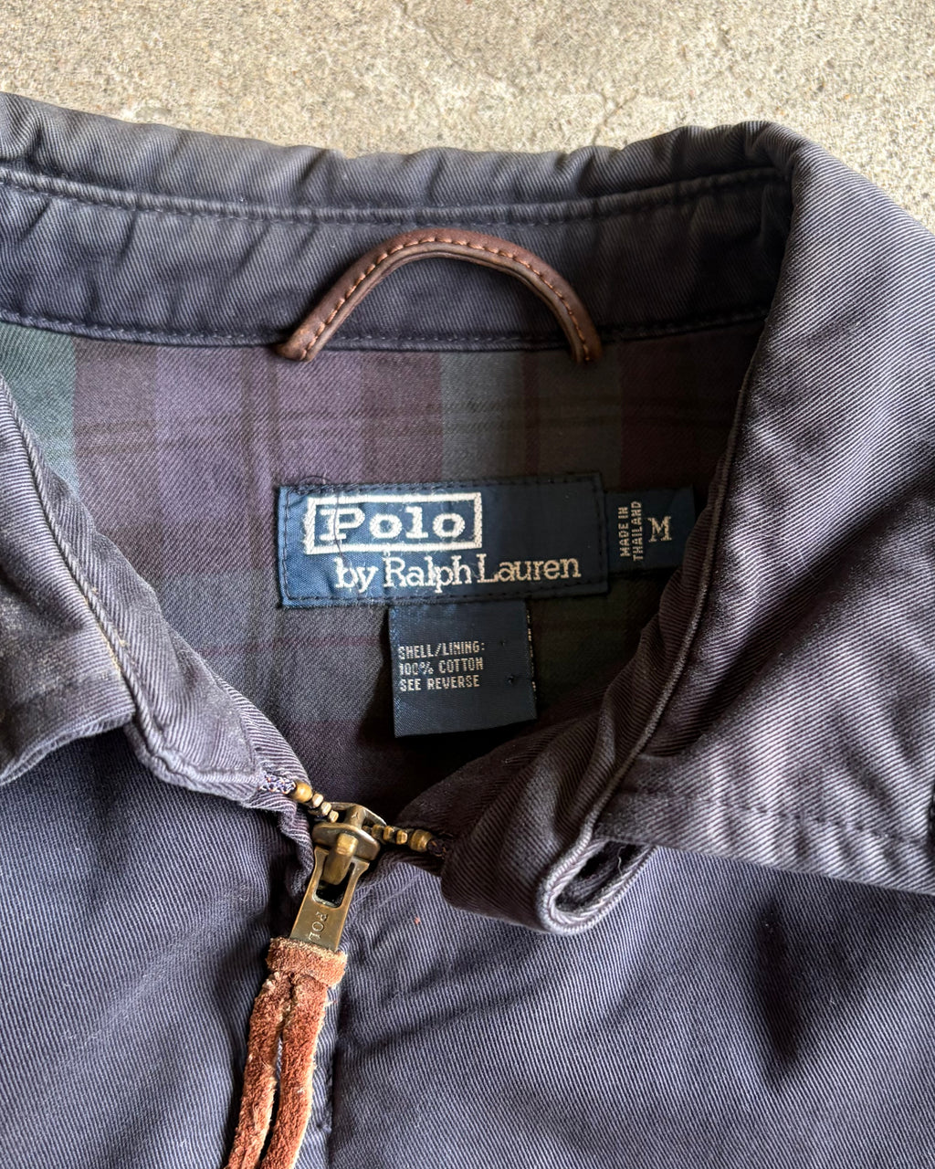 90’s “Ralph Lauren”
zip up blouson medium