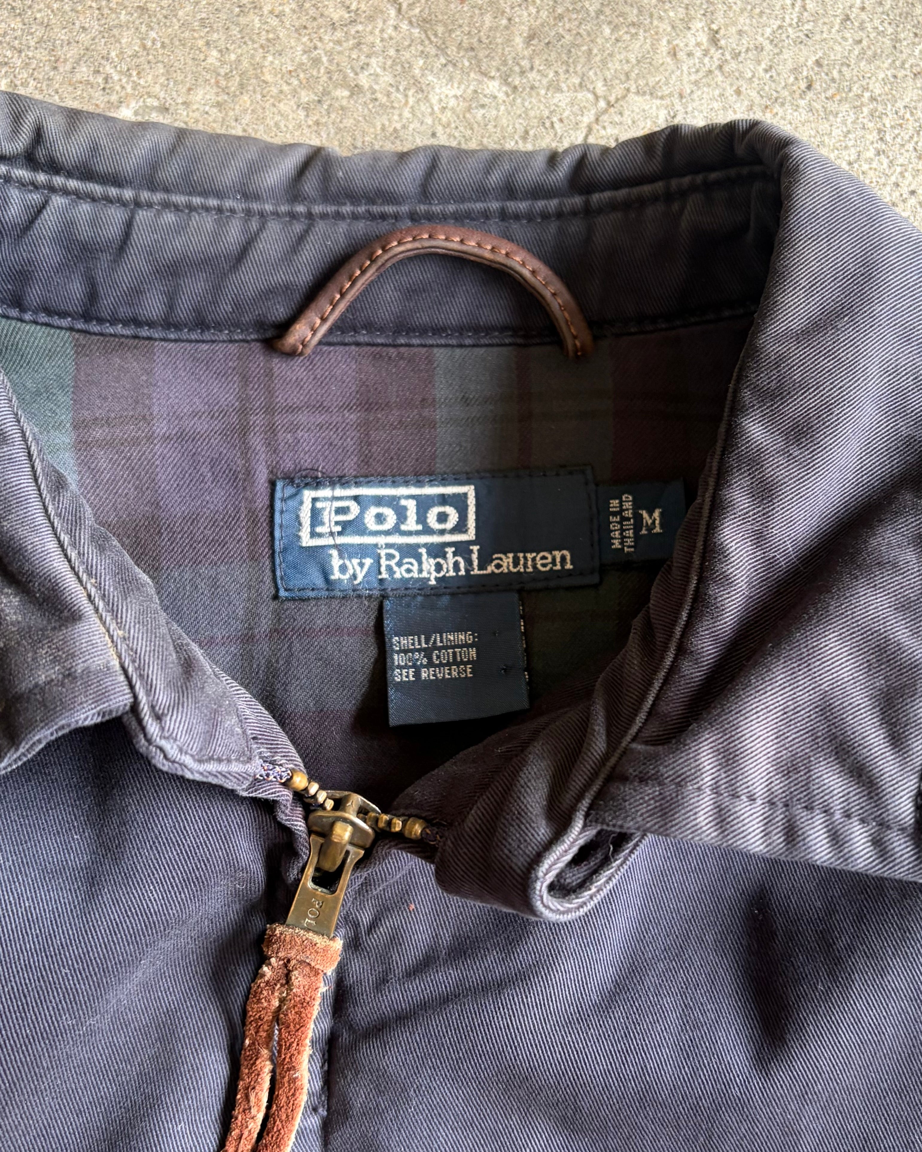 90’s “Ralph Lauren”
zip up blouson medium