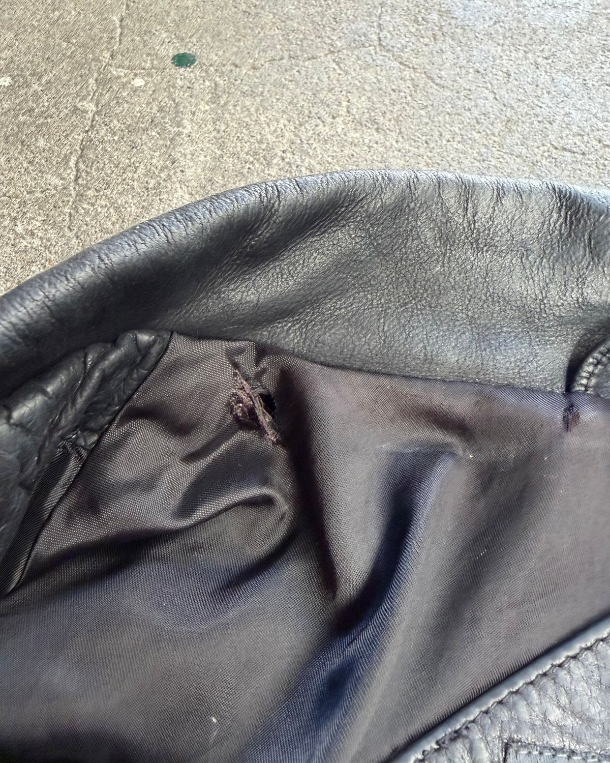90-00’s “relativity”leather jacket medium
