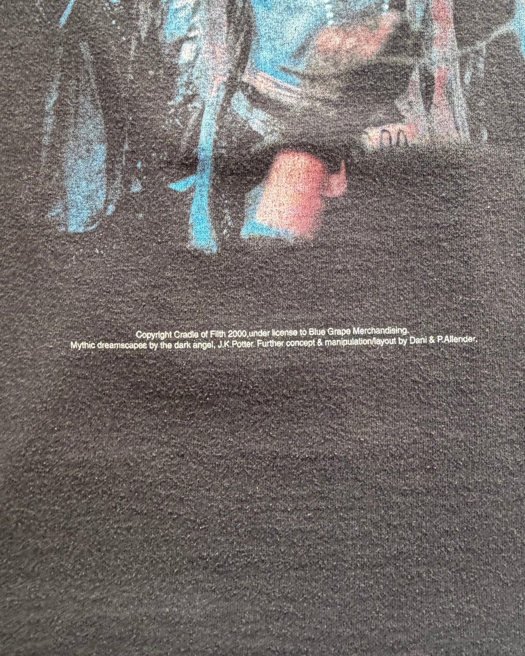 00’s Cradle of Filth
“Filthy Little Secret”band t-shirt large