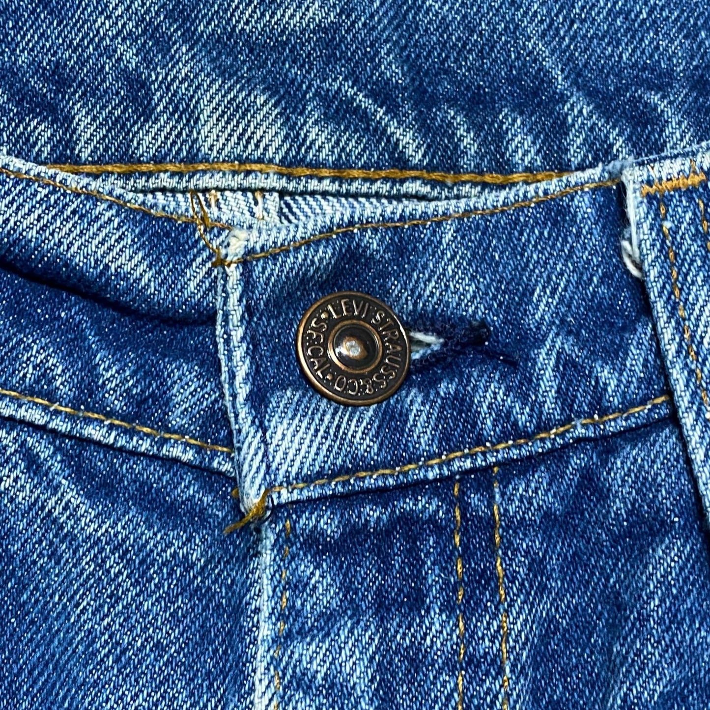 70's "Levi's" 684 Bell bottom denim pants