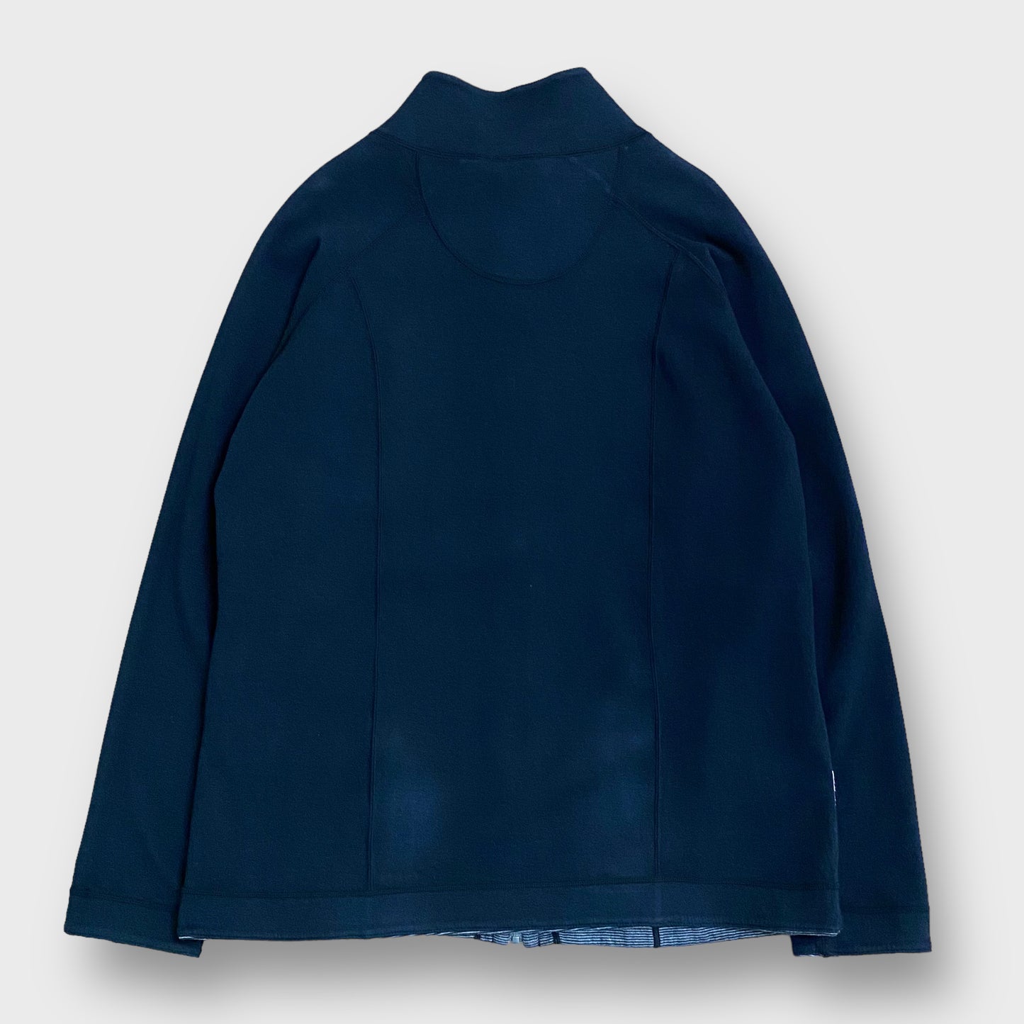 Reversible high-neck cotton jacket