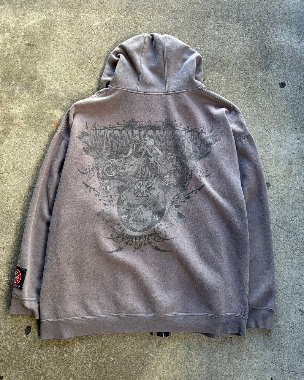 00’s “WEST COAST CHOPPERS” zip up hoodie