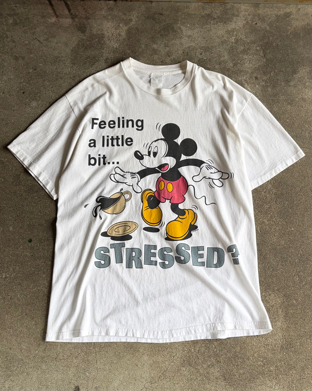 90’s “Mickey Mouse”
character t-shirt