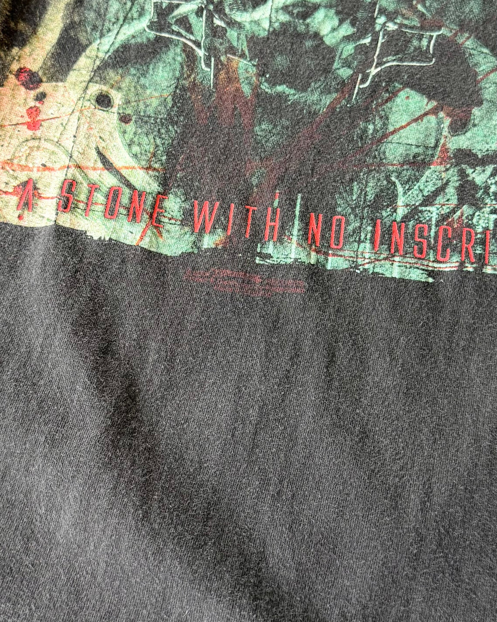 00’s ANATA “Under A Stone With No Inscription” album t-shirt X-LARGE