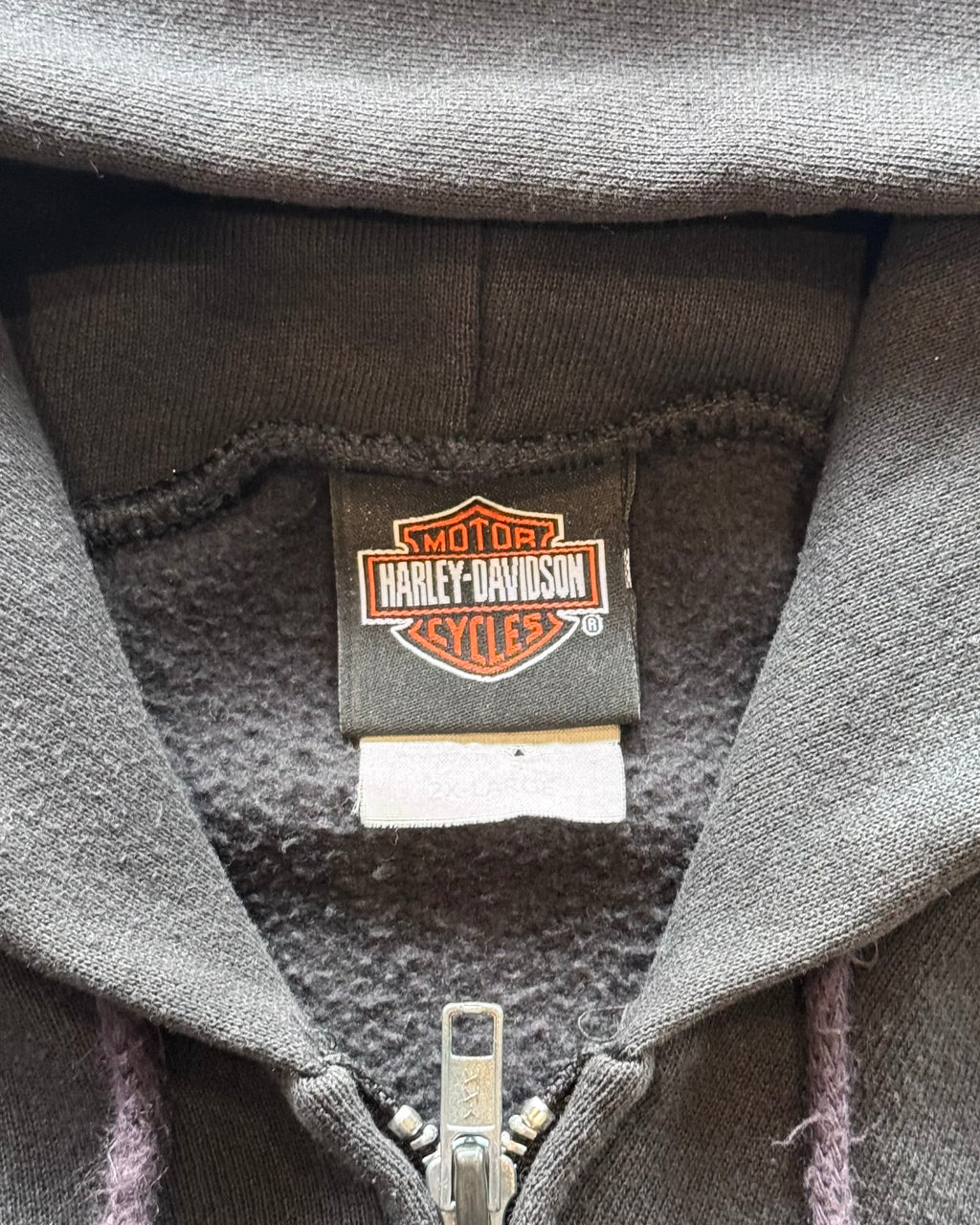 00’s “HARLEY DAVIDSON”
zip up hoodie 2X-LARGE