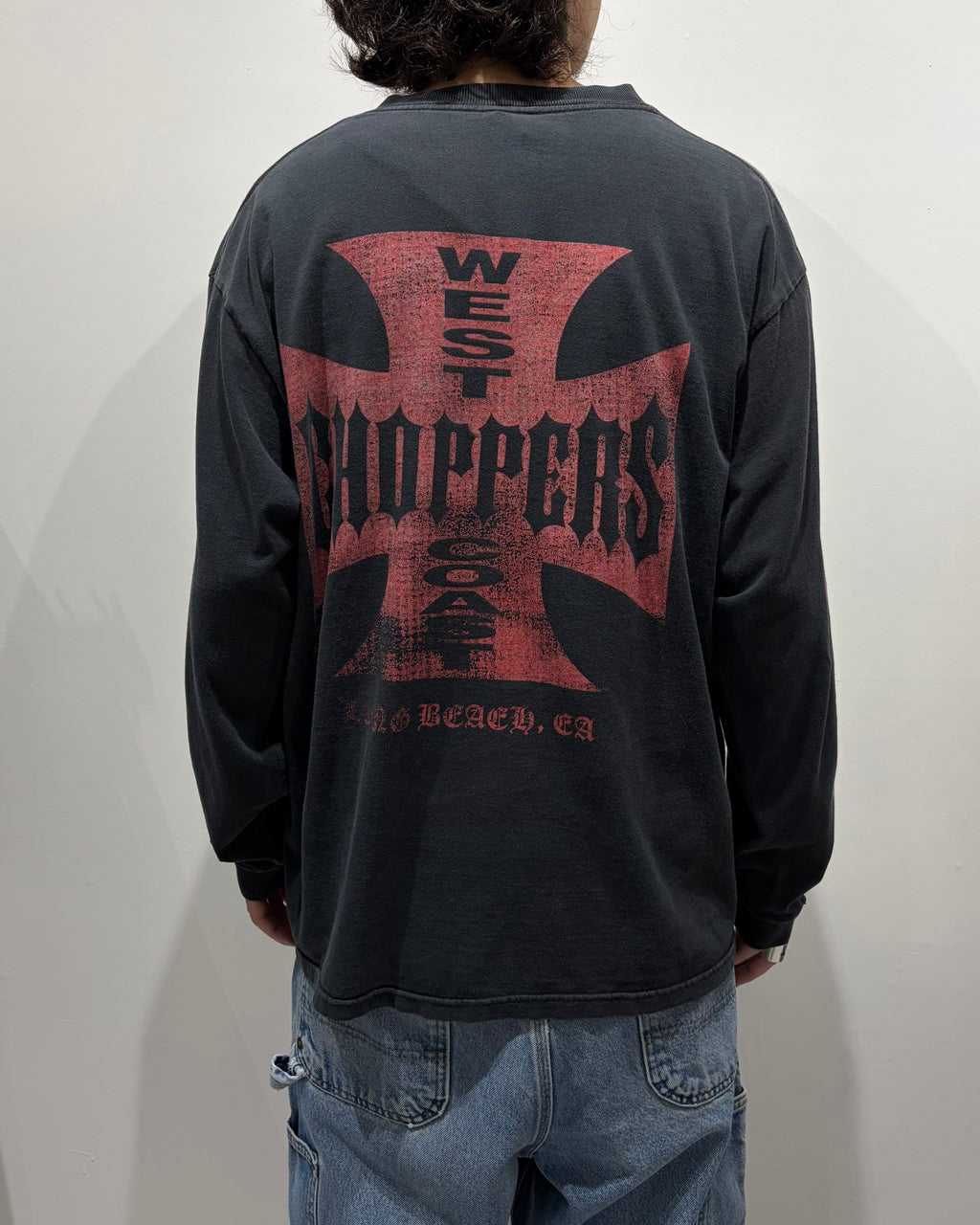 90-00’s “WEST COAST CHOPPERS” l/s t-shirt large