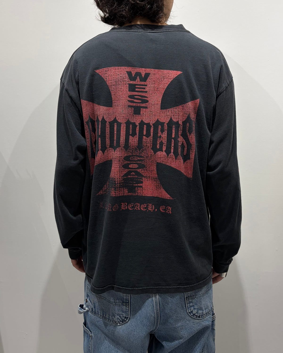 90-00’s “WEST COAST CHOPPERS” l/s t-shirt large