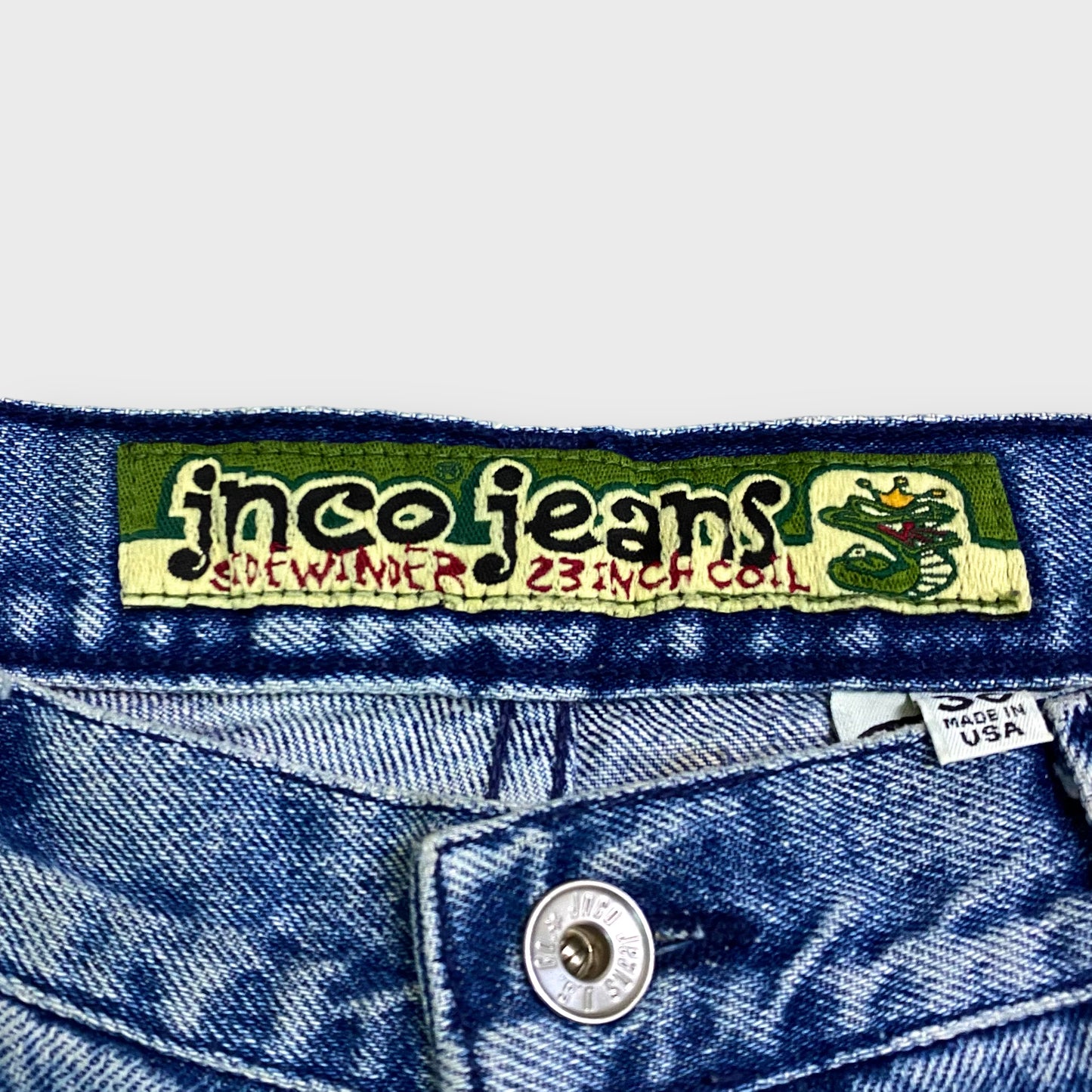 "JNCO JEANS" Side line denim pants