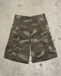 90’s camouflage cargo short pants