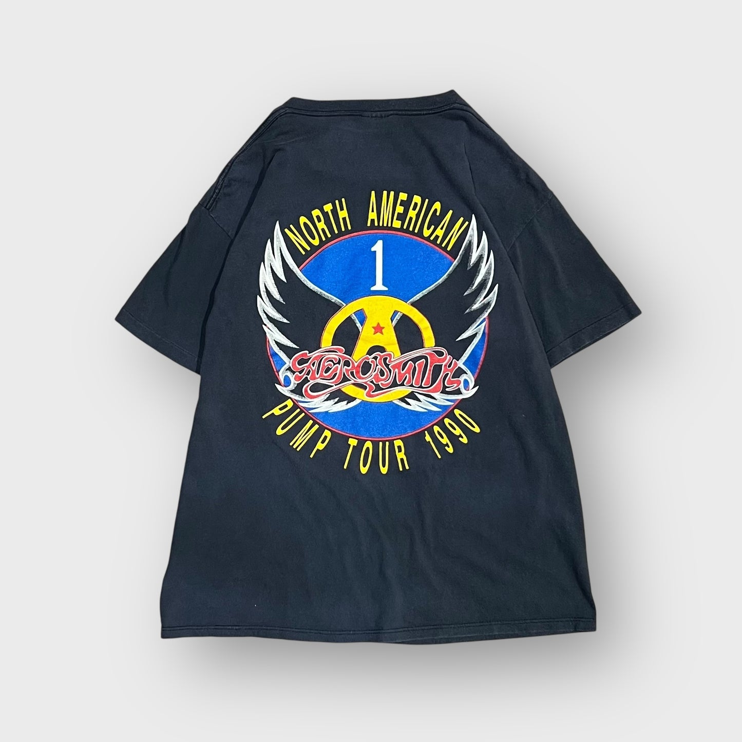 90’s AEROSMITH
“North American pump tour”t-shirt