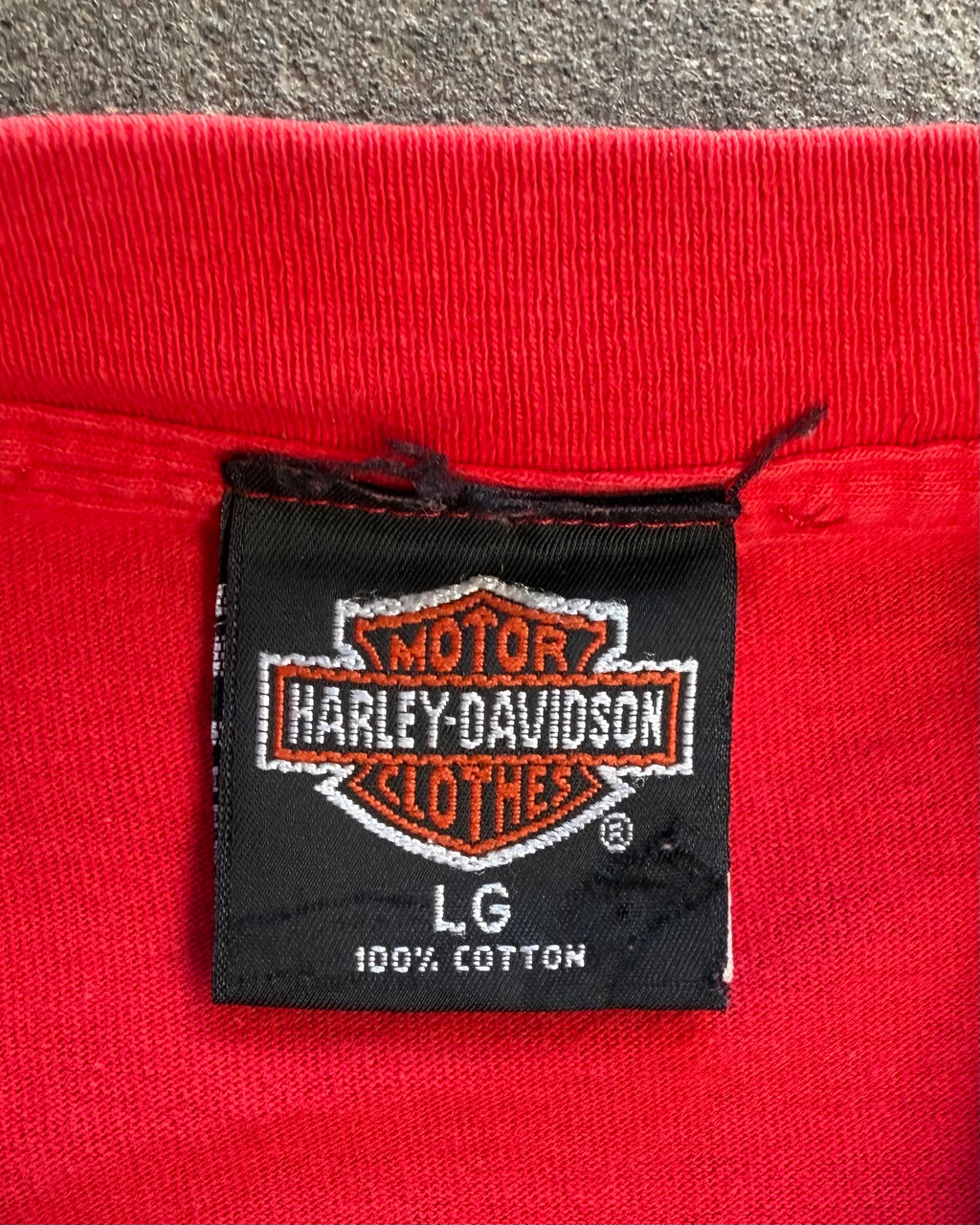 90’s “HARLEY DAVIDSON” l/s t-shirt large