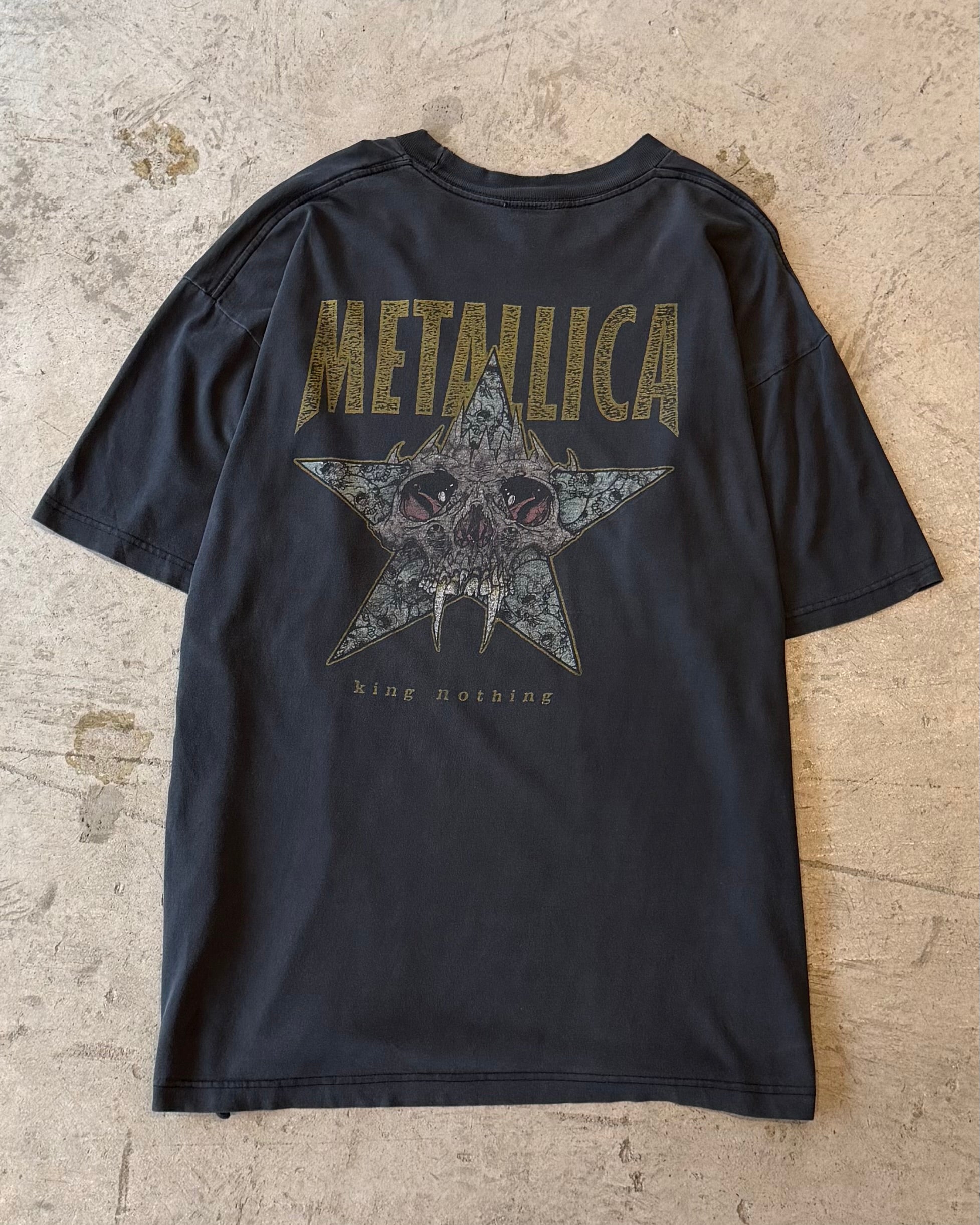 90’s METALLICA
“King nothing”Pushead t-shirt