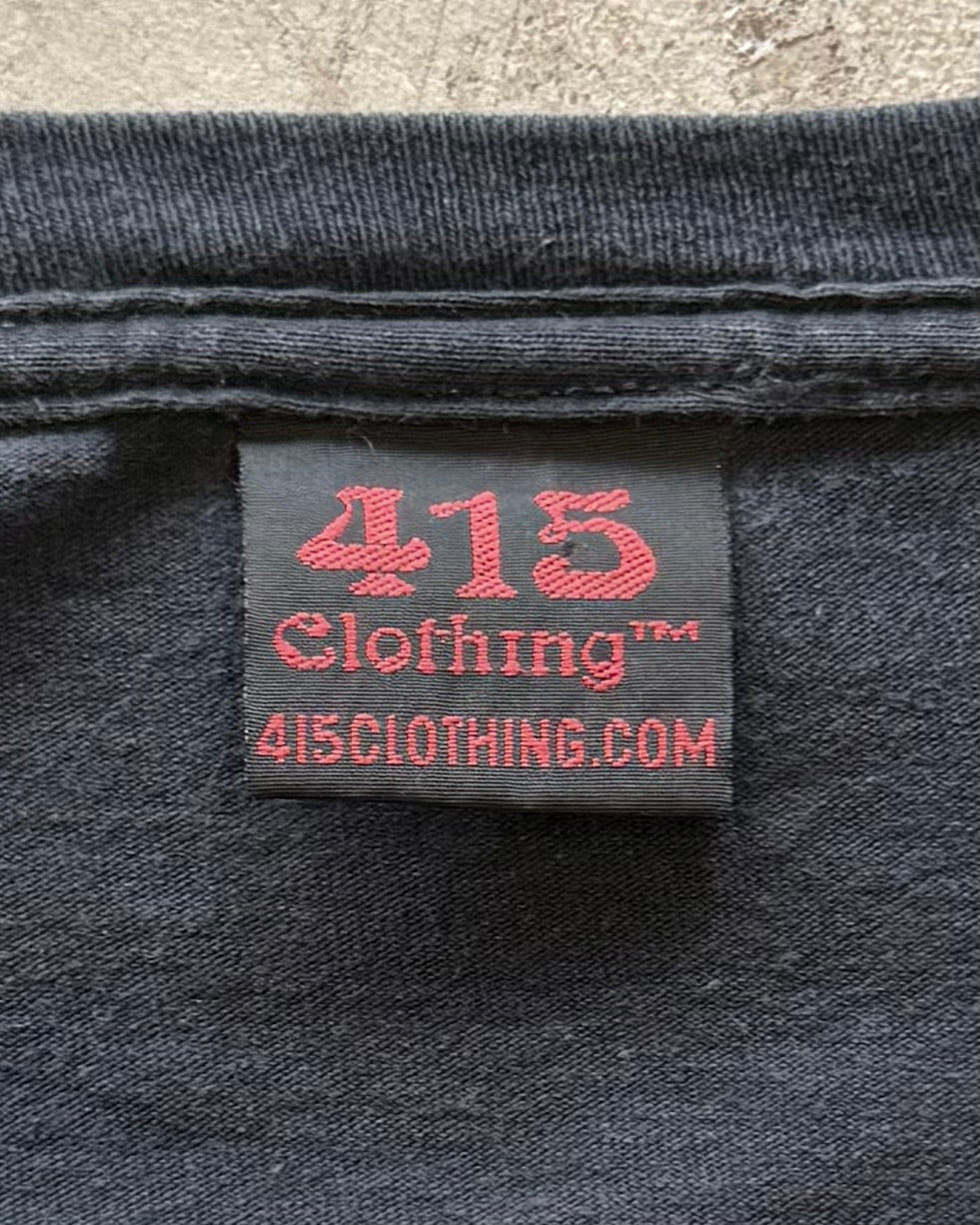 00’s 415 CLOTHING
“WEST COAST SYNDICATE” l/s t-shirt 2X-LARGE