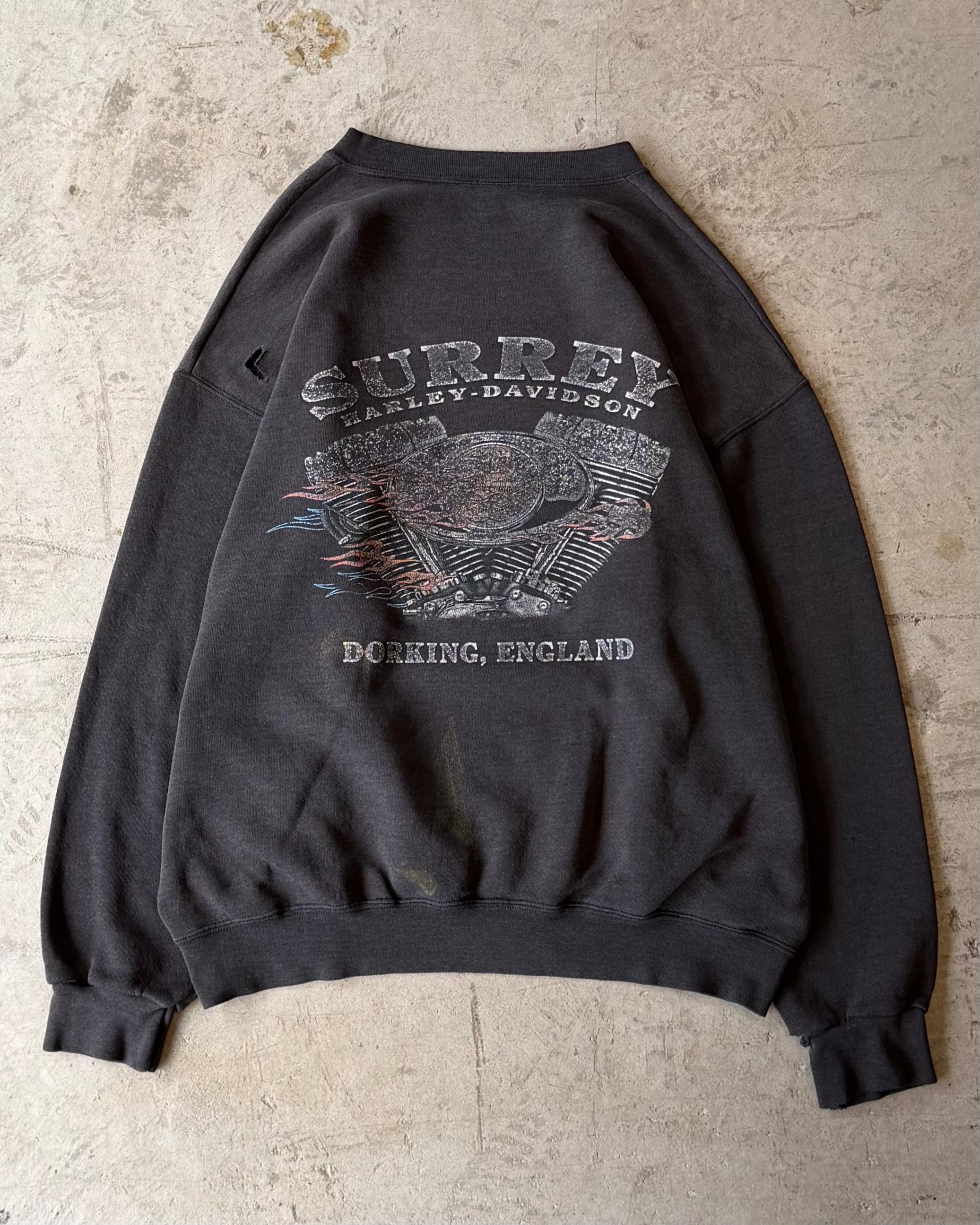 00’s “HARLEY-DAVIDSON” crew neck sweat