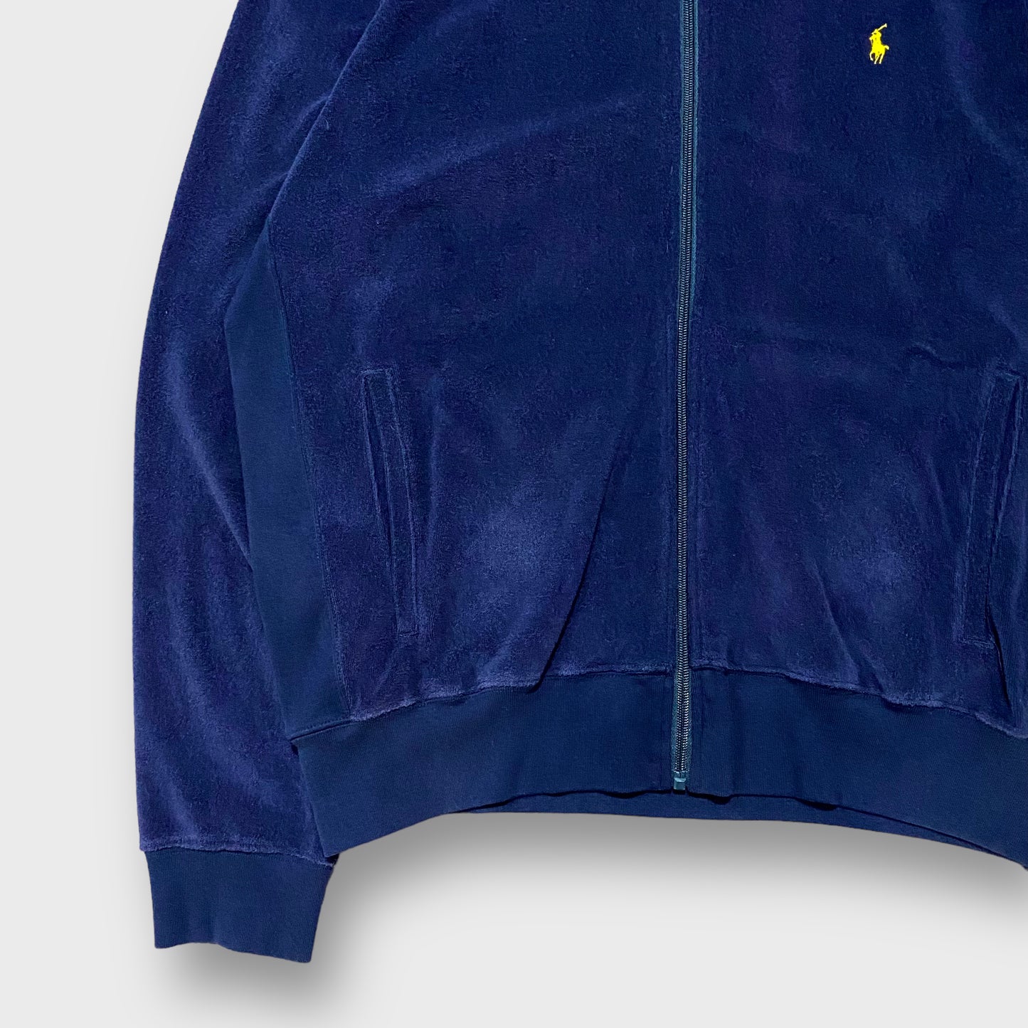 90's "Ralph Lauren" Velour track jacket