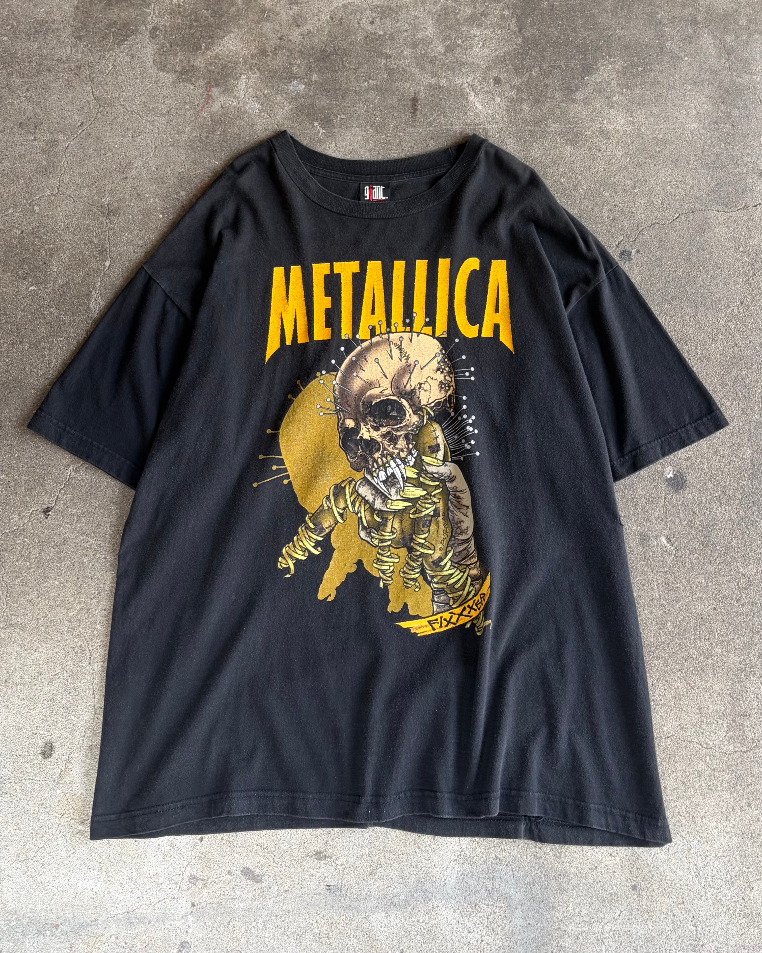90’s METALLICA “FIXXER”pushead t-shirt X-large