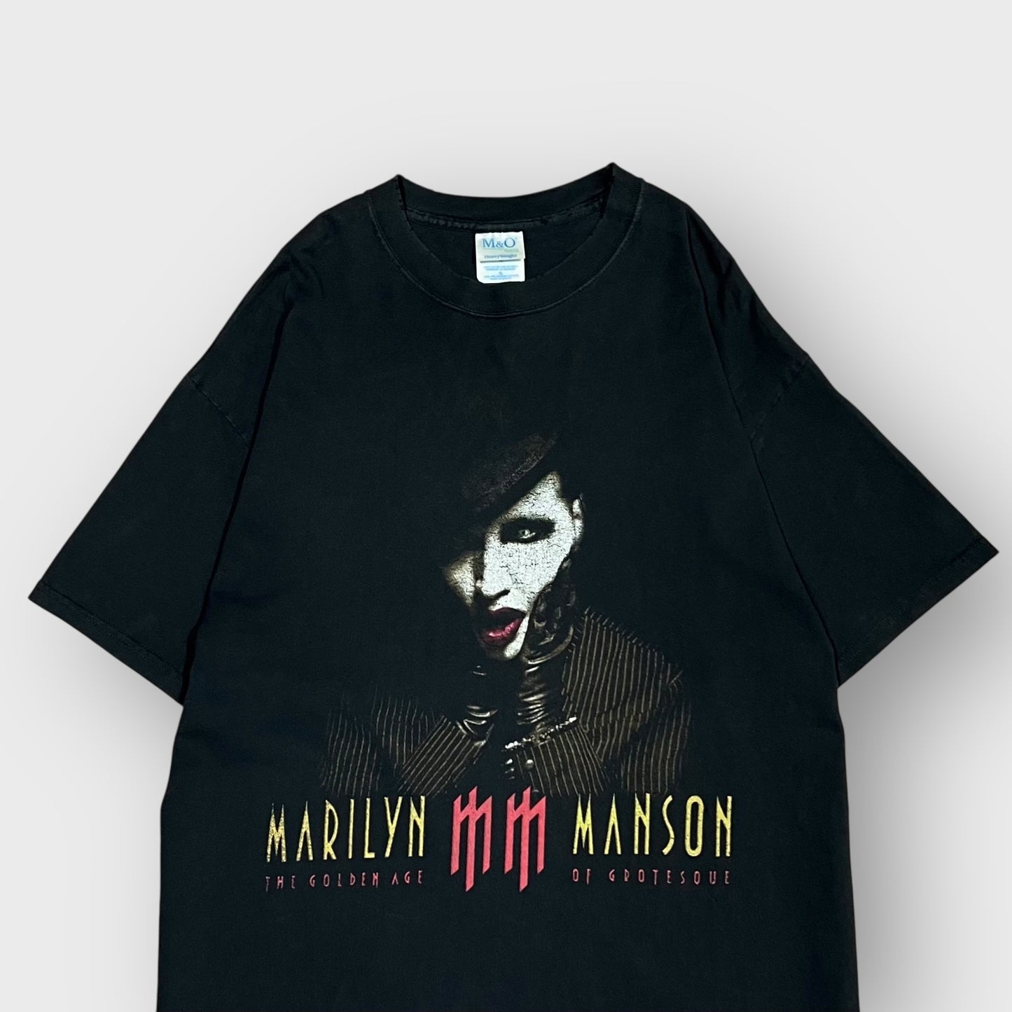 00’s MARILYN MANSON
“The Golden Age of Grotesque Ere” album t-shirt