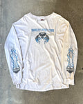 00’s “HARLEY DAVIDSON” flame pattern l/s t-shirt X-LARGE