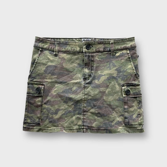 "TRIPP NYC" camouflage pattern skirt