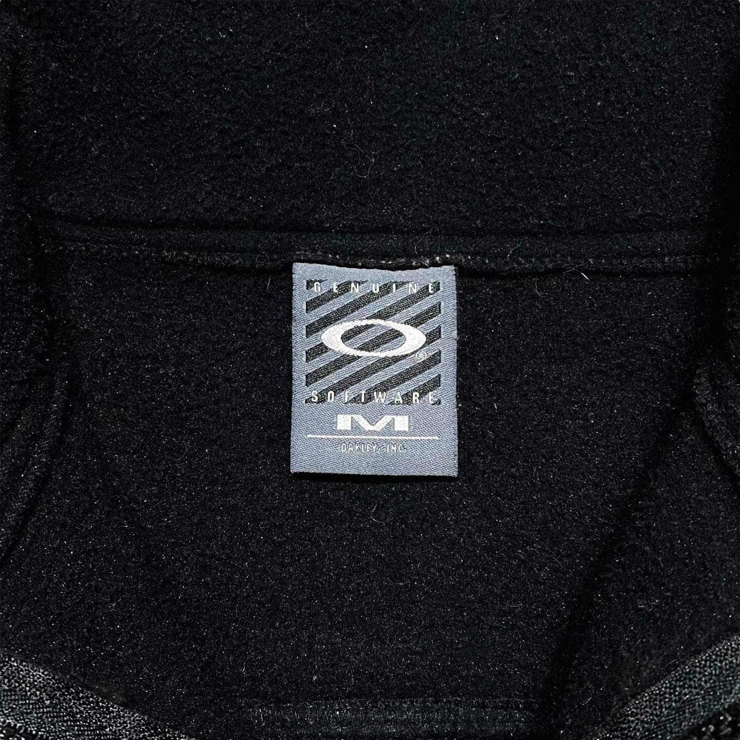 00's "OAKLEY" Half zip fleece pullover