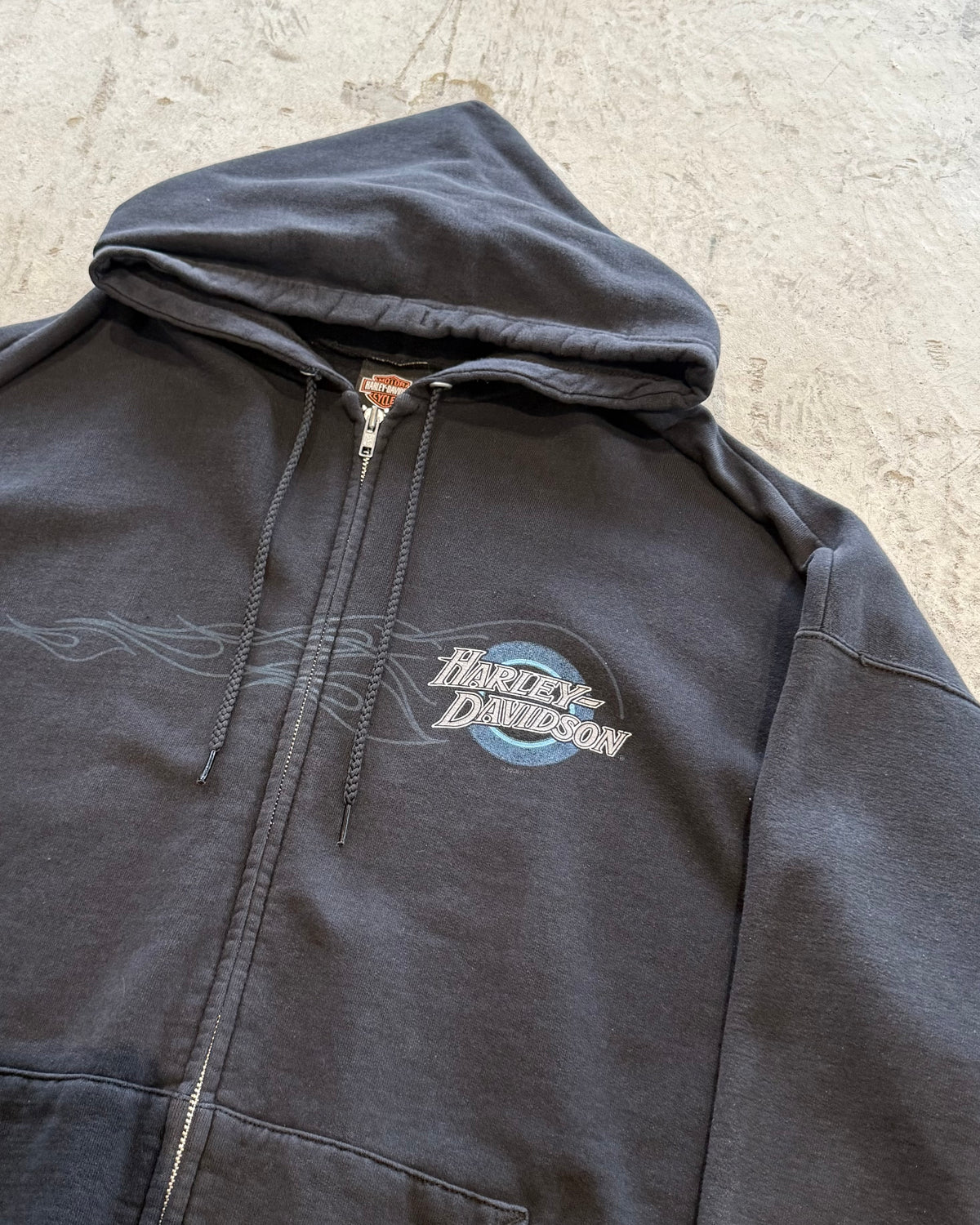 00’s “HARLEY DAVIDSON”
zip up hoodie 2x-large
