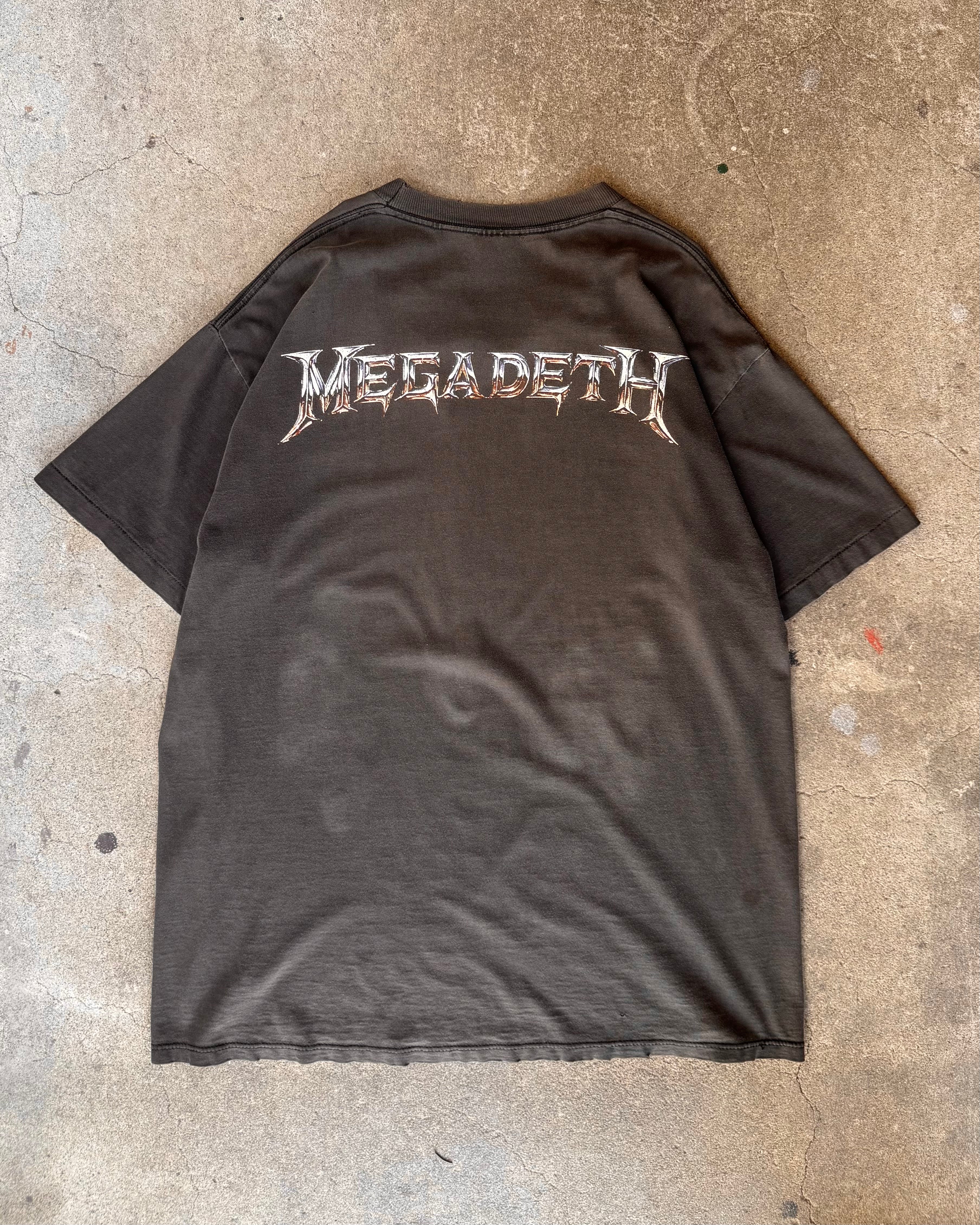 90’s MEGADETH
“E.Repka” band t-shirt  X-LARGE