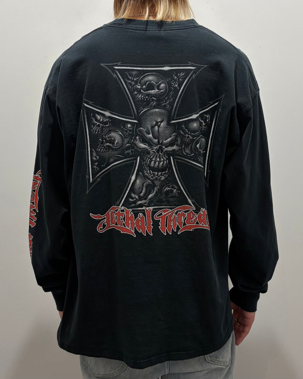 00’s “LETHAL THREAT”
l/s t-shirt XLARGE