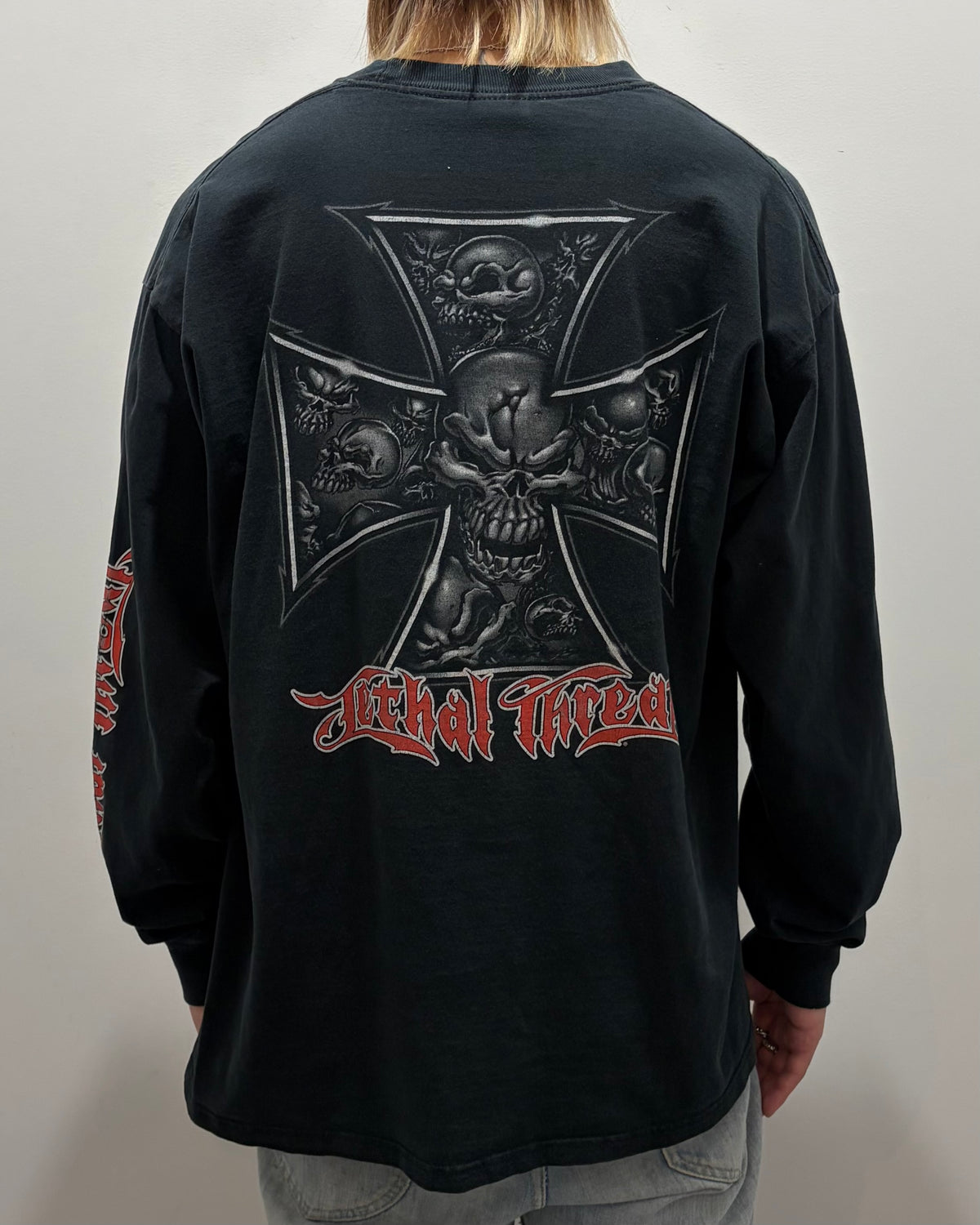 00’s “LETHAL THREAT”
l/s t-shirt XLARGE