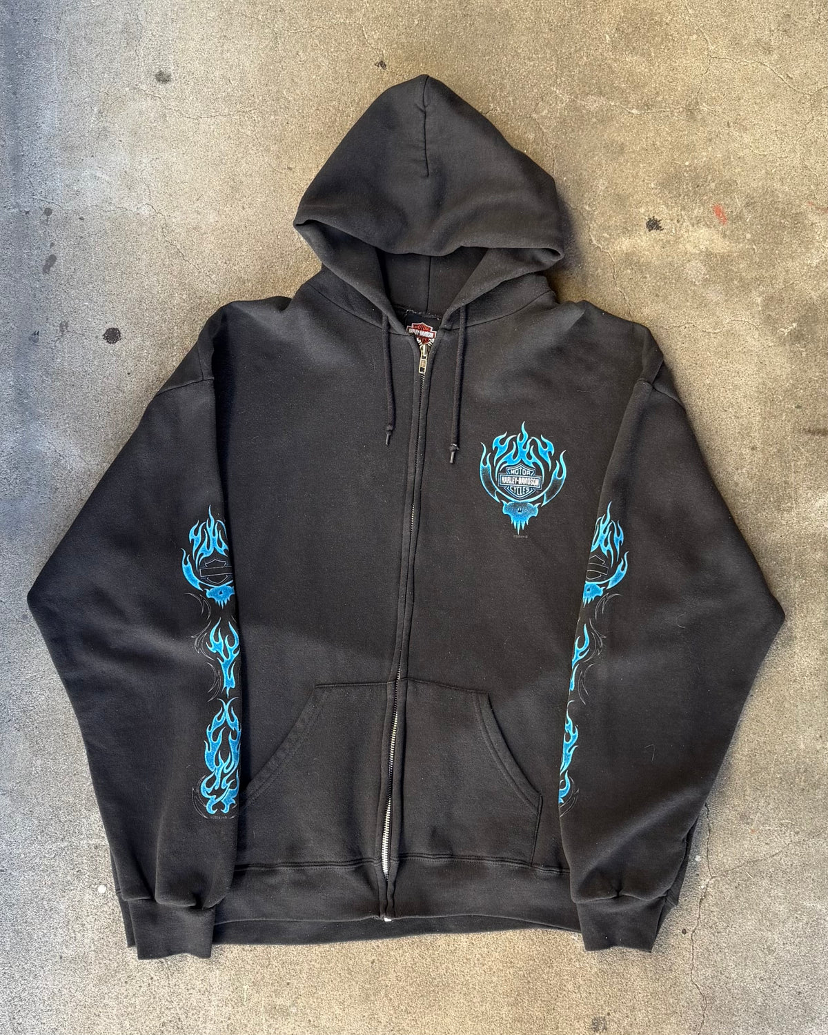 00’s “HARLEY DAVIDSON” zip up hoodie