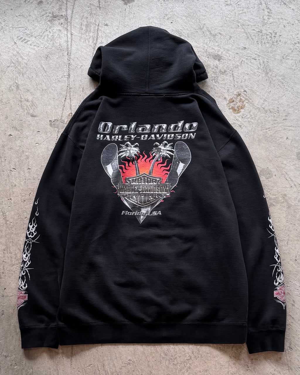 00’s “HARLEY DAVIDSON”
pullover hoodie X-LARGE