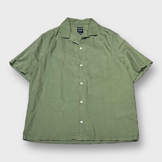 00’s “GAP” s/s linen shirt