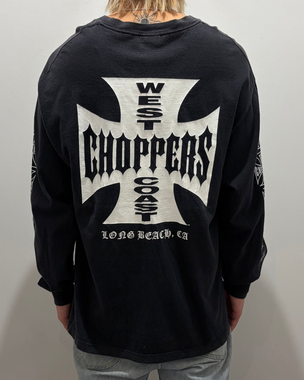90-00’s “WEST COAST CHOPPERS”
l/s t-shirt X-LARGE