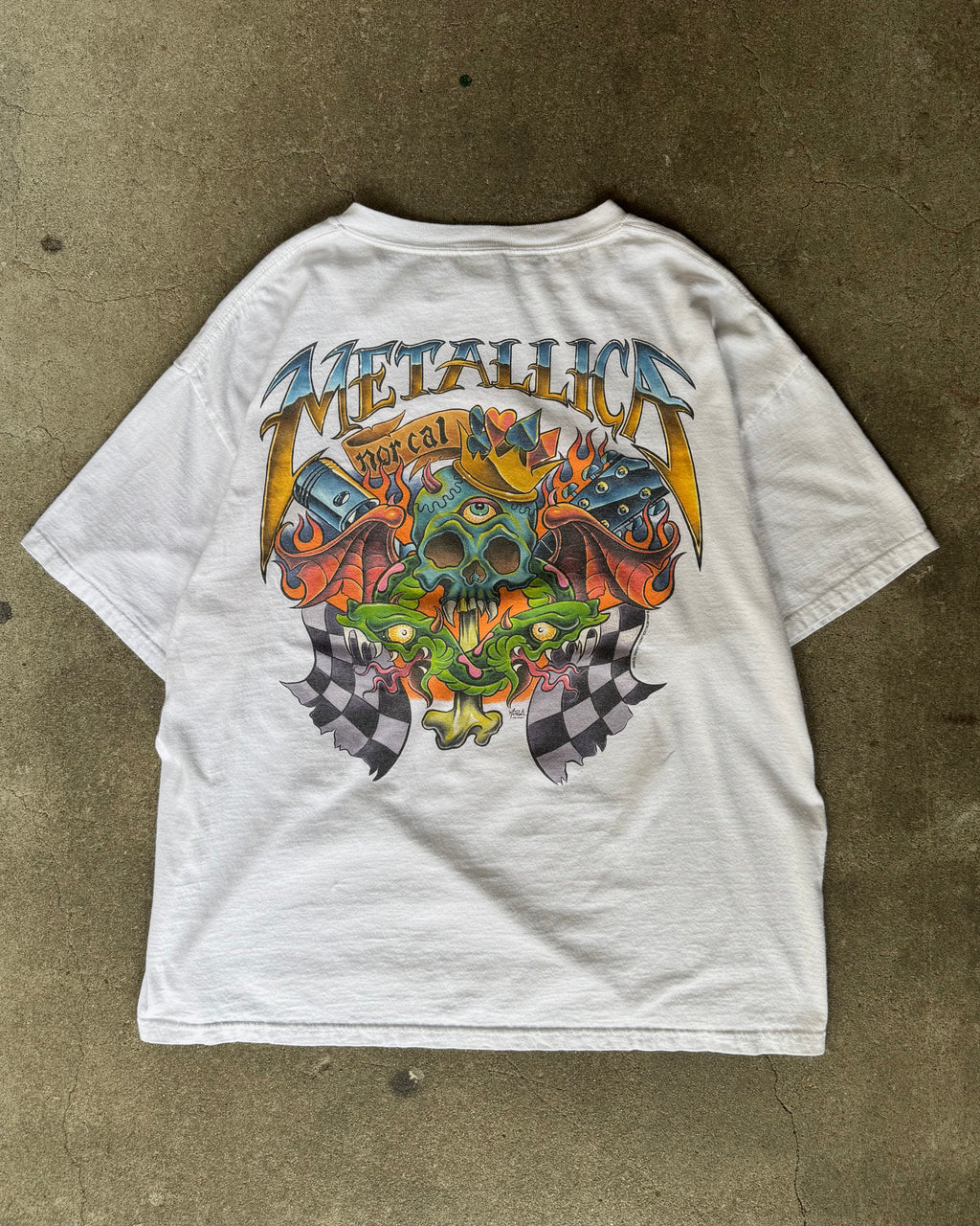 00’s METALLICA
“NOR CAL” band t-shirt LARGE